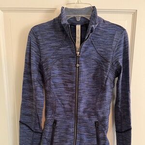 Lululemon Women's Define Jacket (Blue Heather, Size 2)
